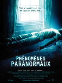 Affiche de Phénomènes Paranormaux, film à voir en streaming sur Pygargue
