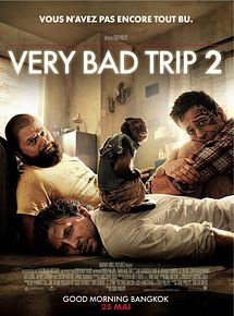 Affiche de Very Bad Trip 2, film à voir en streaming sur Pygargue