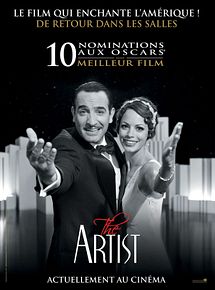 Affiche de The Artist, film à voir en streaming sur Pygargue
