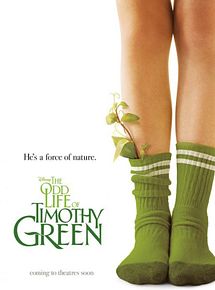 Affiche de La Drôle de vie de Timothy Green, film à voir en streaming sur Pygargue
