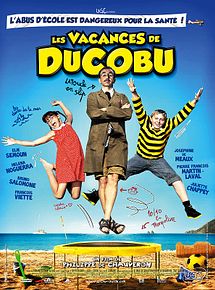 Affiche de Les Vacances de Ducobu, film à voir en streaming sur Pygargue