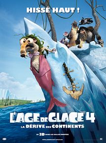 Affiche de L'Âge de glace : La dérive des continents, film à voir en streaming sur Pygargue