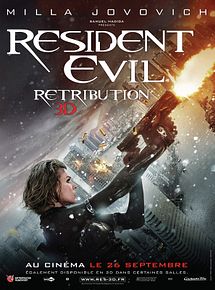 Affiche de Resident Evil: Retribution, film à voir en streaming sur Pygargue