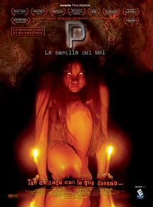 Affiche de P (La Possédée), film à voir en streaming sur Pygargue