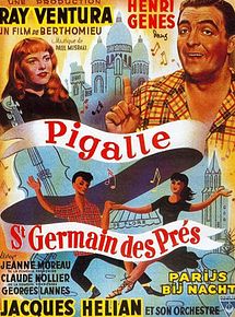 Affiche de Pigalle-Saint-Germain-des-Prés, film à voir en streaming sur Pygargue