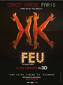 Affiche de Feu - Crazy Horse Paris (Côté Diffusion), film à voir en streaming sur Pygargue