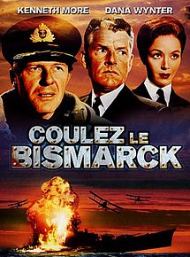 Affiche de Coulez le Bismarck!, film à voir en streaming sur Pygargue