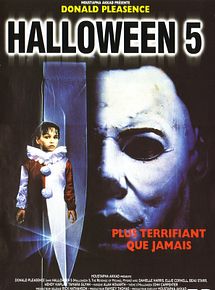 Affiche de Halloween 5 : La Revanche de Michael Myers, film à voir en streaming sur Pygargue
