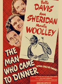 Affiche de The Man who came to dinner, film à voir en streaming sur Pygargue