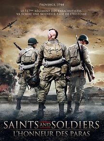 Affiche de Saints and Soldiers : L’honneur des Paras, film à voir en streaming sur Pygargue