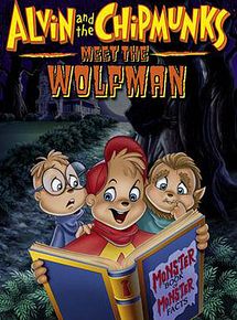 Affiche de Alvin et les Chipmunks contre le loup-garou, film à voir en streaming sur Pygargue