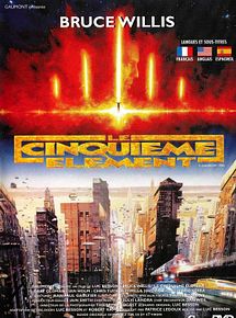 Affiche de Le Cinquième élément, film à voir en streaming sur Pygargue