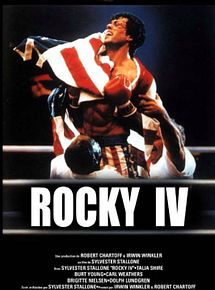 Affiche de Rocky IV, film à voir en streaming sur Pygargue