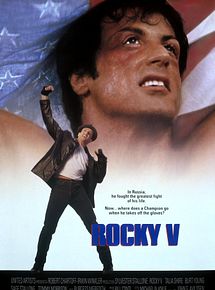 Affiche de Rocky V, film à voir en streaming sur Pygargue