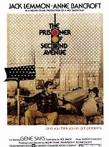 Affiche de Le Prisonnier de la seconde avenue, film à voir en streaming sur Pygargue