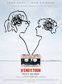 Affiche de End of the Tour, film à voir en streaming sur Pygargue