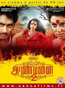 Affiche de Aranmanai 2, film à voir en streaming sur Pygargue