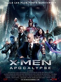 Affiche de X-Men: Apocalypse, film à voir en streaming sur Pygargue