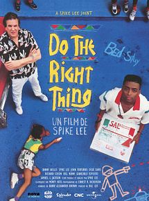 Affiche de Do the Right Thing, film à voir en streaming sur Pygargue