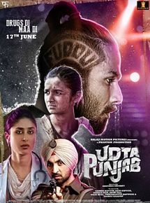 Affiche de Udta Punjab, film à voir en streaming sur Pygargue
