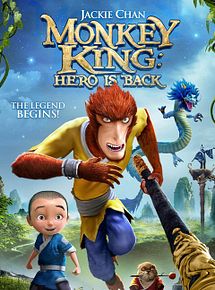 Affiche de Monkey King: Hero Is Back, film à voir en streaming sur Pygargue