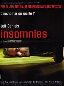 Affiche de Insomnies, film à voir en streaming sur Pygargue