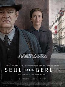 Affiche de Seul dans Berlin, film à voir en streaming sur Pygargue