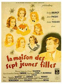 Affiche de La Maison des sept jeunes filles, film à voir en streaming sur Pygargue