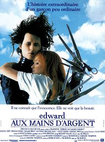 Affiche de Edward aux mains d'argent, film à voir en streaming sur Pygargue