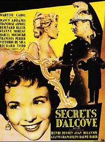 Affiche de Secrets d'alcôve, film à voir en streaming sur Pygargue
