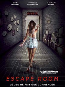 Affiche de Escape Room, film à voir en streaming sur Pygargue