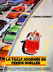 Affiche de La Folle journée de Ferris Bueller, film à voir en streaming sur Pygargue