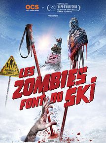 Affiche de Les Zombies font du ski, film à voir en streaming sur Pygargue