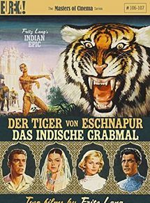 Affiche de Das indische Grabmal: Der Tiger von Eschnapur, film à voir en streaming sur Pygargue
