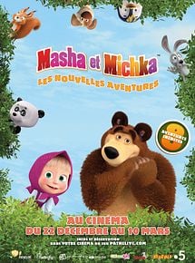 Affiche du film Masha et Michka - Les Nouvelles aventures, à voir en streaming sur Play DD Streaming