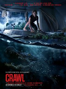 Affiche de Crawl, film à voir en streaming sur Pygargue