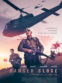 Affiche de Danger Close, film à voir en streaming sur Pygargue