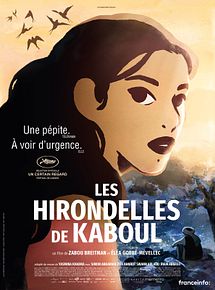 Affiche de Les Hirondelles de Kaboul, film à voir en streaming sur Pygargue