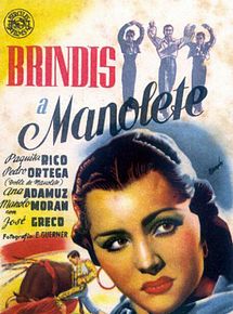 Affiche de Brindis a Manolete, film à voir en streaming sur Pygargue