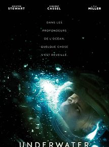 Affiche de Underwater, film à voir en streaming sur Pygargue