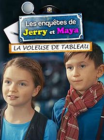 Affiche de Les enquêtes de Jerry et Maya, la voleuse de tableau, film à voir en streaming sur Pygargue