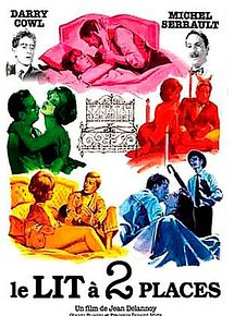 Affiche de Le Lit à deux places, film à voir en streaming sur Pygargue