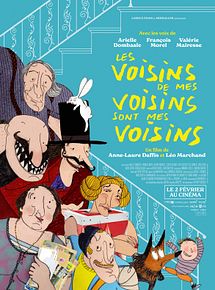 Affiche de Les Voisins de mes voisins sont mes voisins, film à voir en streaming sur Pygargue