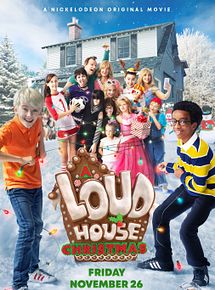 Affiche de Un Noël Chez Les Loud, film à voir en streaming sur Pygargue
