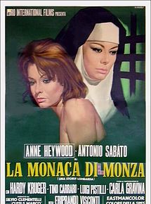 Affiche de La Religieuse de Monza, film à voir en streaming sur Pygargue