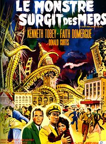 Affiche de Le Monstre vient de la mer, film à voir en streaming sur Pygargue