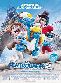 Affiche de Les Schtroumpfs 2, film à voir en streaming sur Pygargue