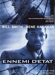Affiche de Ennemi d'Etat, film à voir en streaming sur Pygargue