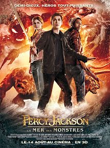 Affiche de Percy Jackson : La mer des monstres, film à voir en streaming sur Pygargue