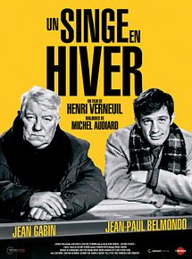 Affiche de Un Singe en hiver, film à voir en streaming sur Pygargue